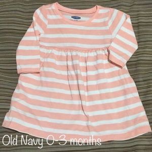 Soft Cotton Baby Striped Dress